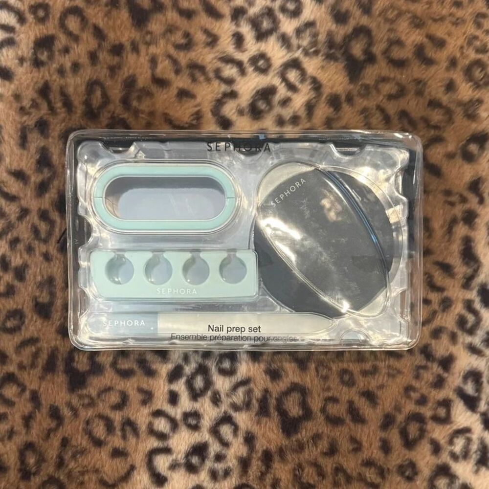 Sephora Nail Prep Set 8-Piece Manicure Pedicure Kit New